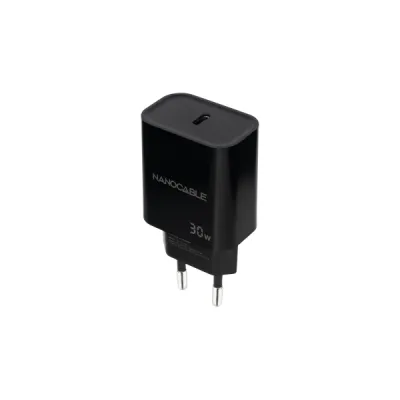 Nanocable Cargador de Pared USB-C PD 30W Color Negro