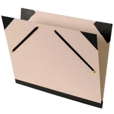 CANSON CARPETA DE DIBUJO A3 37X52CM PERSONALIZABLE CIERRE C/GOMAS GRIS