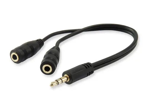 Cable Audio Mini Jack 3.5Mm Macho A 2 Jack 3.5Mm Hembra