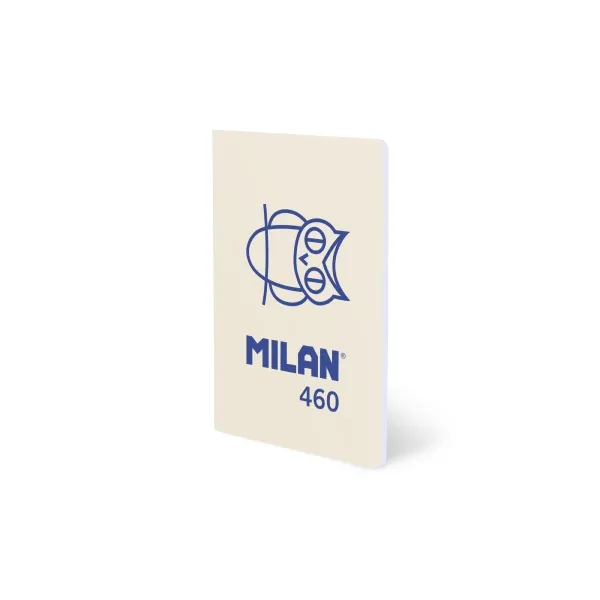 Milan Libreta Grapada A5 24H Papel Blanco 95gr Liso Beige