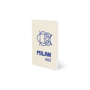 Milan Libreta Grapada A5 24H Papel Blanco 95gr Liso Beige