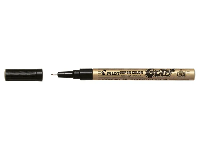 Pilot Marcador Permanente SC Extrafino Metálico Oro