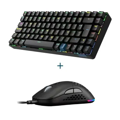 Hiditec Teclado GM1K Switch Red y Ratón GX30 PRO