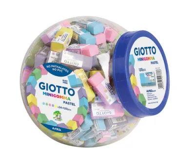 Giotto Gomma Goma De Borrar Lapiz Pastel Tarro  -120U-