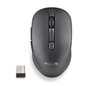 NGS Mouse Wireless EVO Rust Black Recargable con Teclas Silenciosas