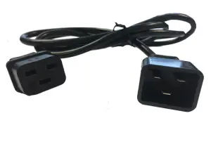 Lanberg C19 a C20 Cable de Transmisión Negro 1,8 m