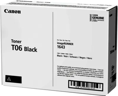 Canon T06 Cartucho de Tóner Original Negro