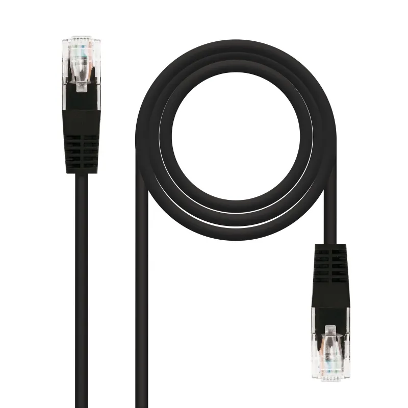 Nanocable Latiguillo Categoria 5 Utp 2 M Negro