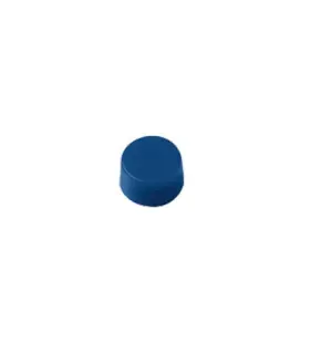 Faibo Iman Redondo Para Pizarra Magnética 10mm Azul Bolsa de 20 Unidades