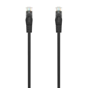 AISENS CABLE DE RED LATIGUILLO RJ45 LSZH CAT.6 UTP AWG24 NEGRO 0,5 M