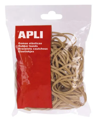Apli Goma Elástica Marrón Caucho 120x5mm 100g