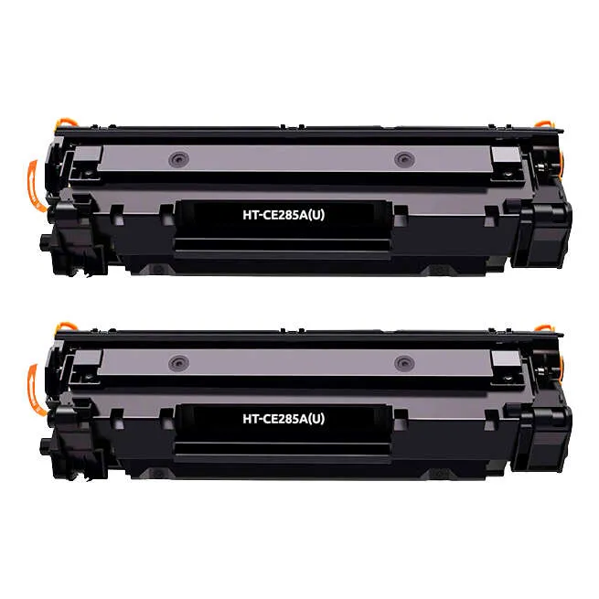 Generico Hp Ce285A/Ce278A/Cb435A/Cb436A Negro Pack De 2 Cartuchos De Toner Genericos - Reemplaza 85A/78A/35A/36A