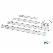 Faibo Regla Escolar Graduada 50Cm Transparente