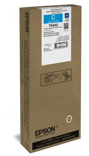 Epson Tinta Cian Alta Capacidad WF-C5XXX Series