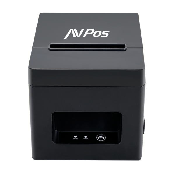 Avpos Avp-Tc21Net Impresora Termica Tickets - Velocidad 200Mm/S - Autocorte Parcial - Usb Y Lan - Color Negro