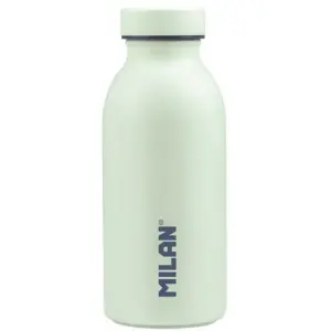 Milan Botella Isotérmica 0.35L Doble Pared Acero Inoxidable Verde