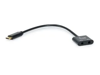 Adaptador Usb-C Equip A Audio Dac 2 Jack 3.5Mm Hembra