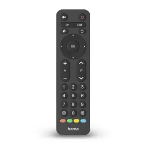 Hama Mando a Distancia Universal para TV - Alcance 10m - 31 Botones - Negro