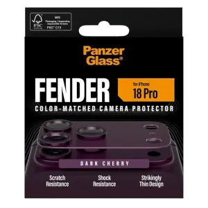 PanzerGlass Fender Camera Protector para iPhone 18 Pro Cherry