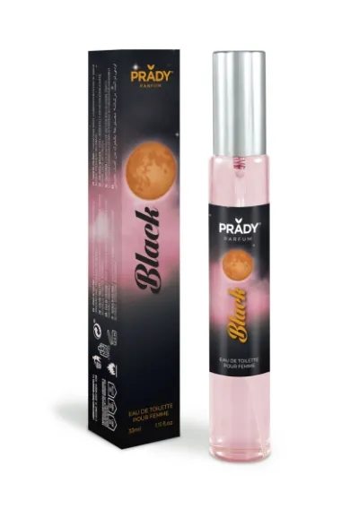 Prady Colonia de Mujer Black 33 ml - Spray Pulverizador