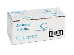 Kyocera Mita Toner Cian TK-5240C para ECOSYS M5526CDN y M5526CDW