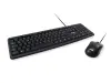 Equip Teclado y Mouse USB Portugués Color Negro