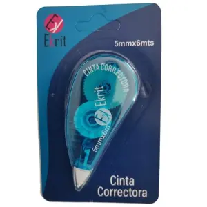 Ekrit Cinta Correctora 5mm x 6m Blister