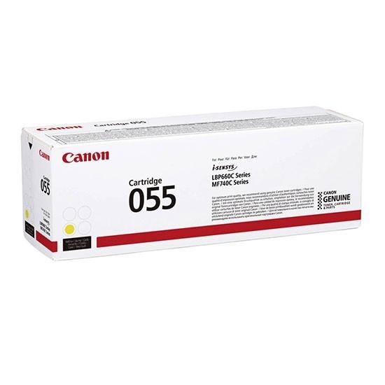 Canon Toner Amarillo I-Sensys Lbp 664Cx/663Cdw - Mf 744Cdw/742Cdw/746Cx - 055Y