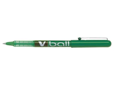 Pilot Boligrafo De Tinta Liquida V Ball 07 Rollerball - Punta De Bola Redonda 0.7Mm - Trazo 0.5Mm - Color Verde