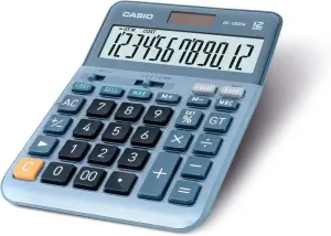 Casio Calculadora de Oficina Sobremesa Azul DF-120EM