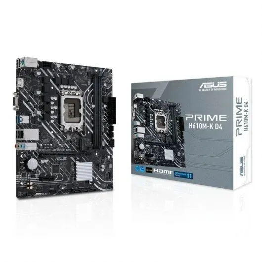 ASUS PRIME H610M-K D4 Placa Base mATX LGA1700