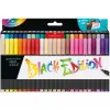 Faber-Castell Black Edition Pack de 50 Rotuladores Punta Pincel Tinta Colorante Alimentario
