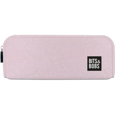 Grafoplás Portatodo De Silicona Bits&Bobs Rosa Pastel Glitter