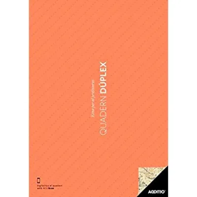 Additio Cuaderno Duplex A4 para Profesorado PVC 112 Páginas Surtidos Catalán