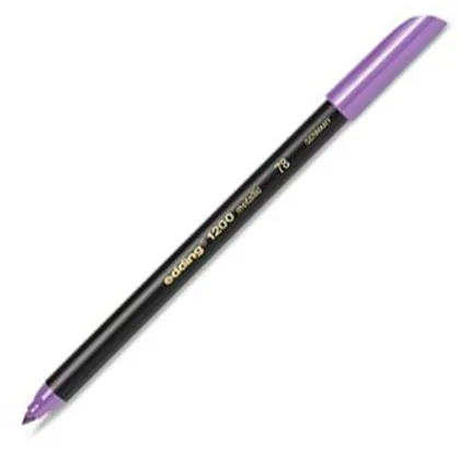 Edding Rotulador 1200 Punta Fina Violeta Metálico
