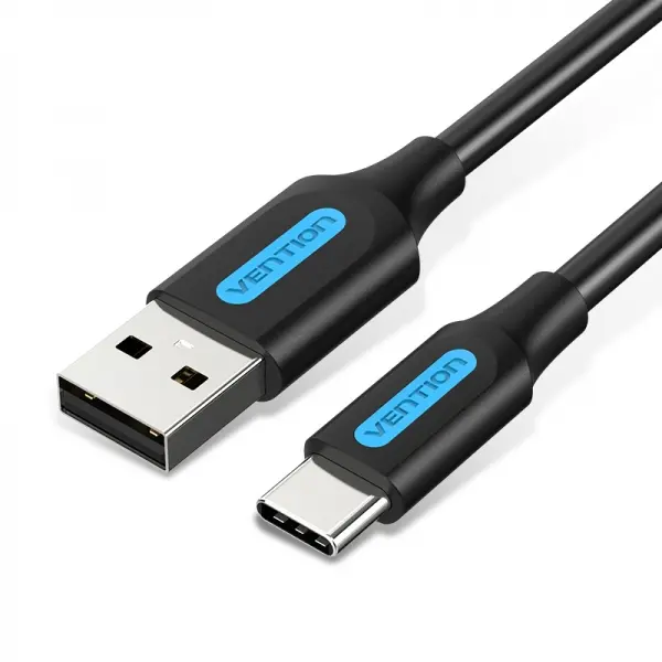 Vention Cable Usb-A Macho A Usb-C Macho 3A 60W 480Mbps - 1.5M - Color Negro