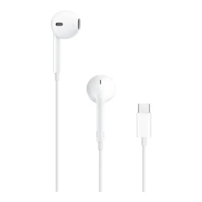Apple EarPods Auriculares Binaurales USB-C con Micrófono y Control de Volumen - Blanco