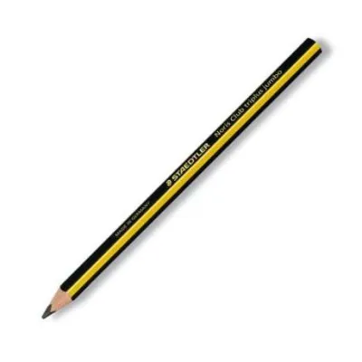 Staedtler Noris 119 Jumbo Lápiz de Grafito Triangular HB2 Ultrarresistente 4mm
