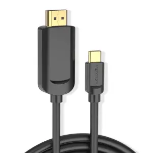 Vention Cable Conversor USB-C Macho a HDMI Macho 4K 1.5m Negro