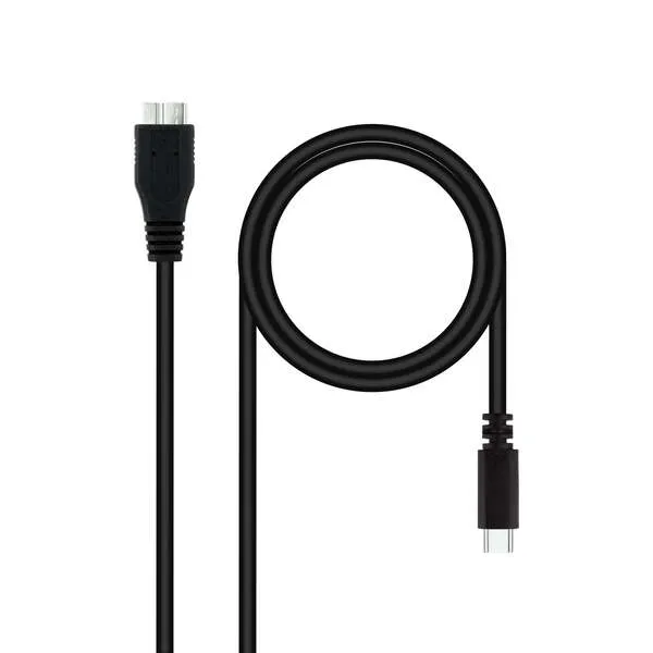 Nanocable Cable Usb 3.0 Usb-C Macho A Microusb-B Macho 1M