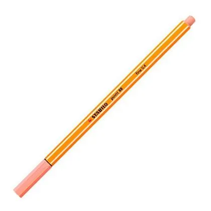Stabilo Rotulador Point 88 Albaricoque Caja 10 Ud