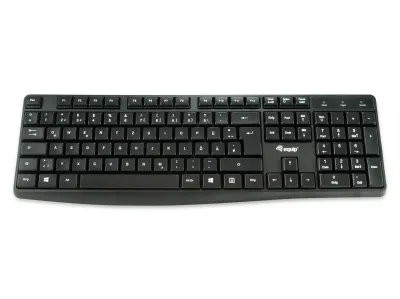 TECLADO EQUIP LIFE USB PORTUGUES 245212 - Eficiencia y Confort