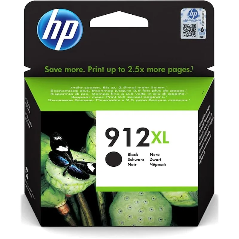 HP 912XL Cartucho de Tinta Negro Original