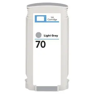 HP 70 Cartucho de Tinta Pigmentada Gris Claro - Reemplazo C9451A