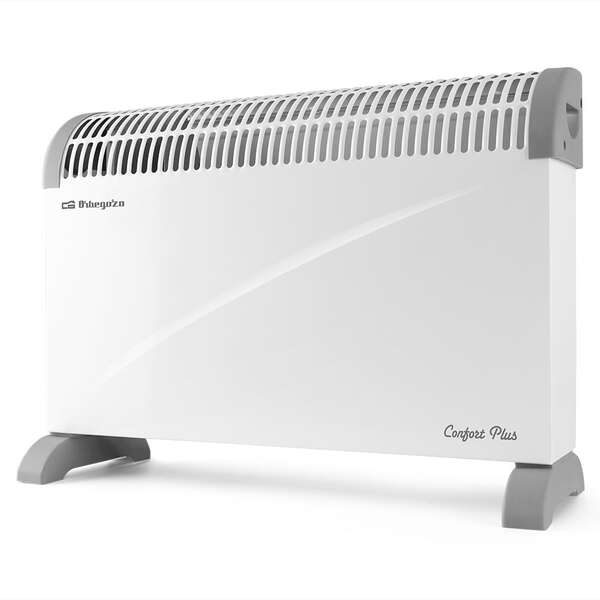 Orbegozo Convector Orbegozo Cv 4000 A - Expulsion De Aire Caliente Por La Parte Superior - Control Con Interruptores Luminosos Y Termostato Regulable - Potencia Ajustable