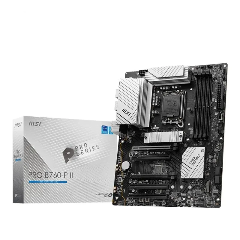 Msi Placa Base Pro B760-P Ii Ddr5 Atx Lga1700