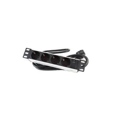 Monolyth Regleta 10" con 4 Tomas de Corriente