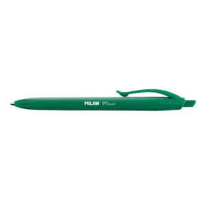 Milan Bolígrafo P1 Touch Verde - Caja Expositora 25 Unidades