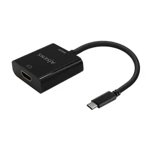 Aisens Adaptador USB-C a HDMI 4K 30Hz - 15cm - Color Negro