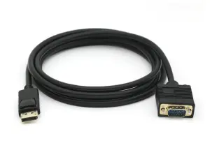 CABLE DISPLAYPORT MACHO A VGA MACHO 2MTS EQUIP